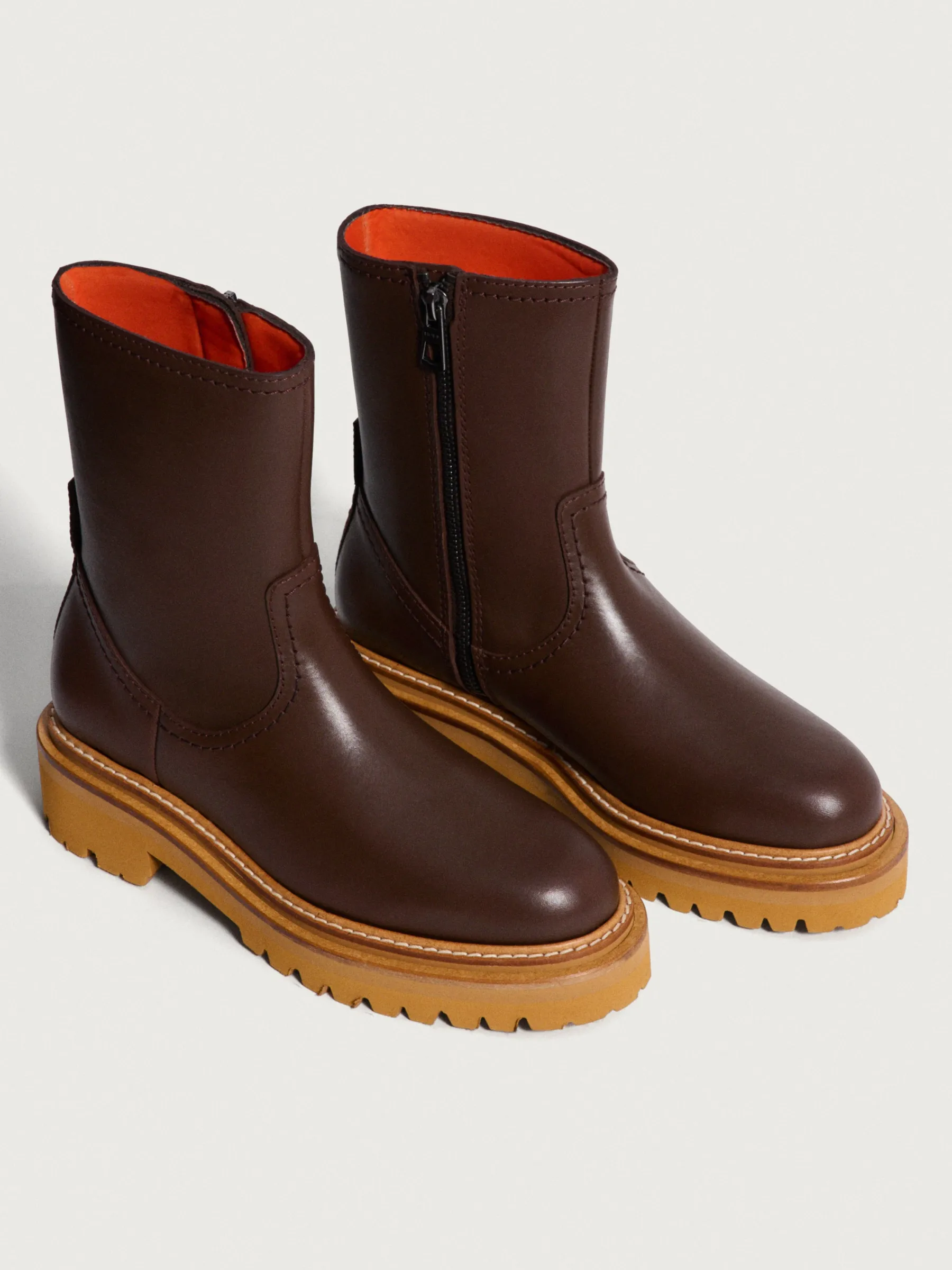 Boots And Ankle Boots<HOFF OFFICE BRUINE LEREN LAARS